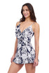 Gottex Profile By Gottex Malaya Surplice Ruffle Swimdress